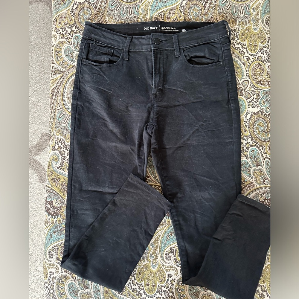 Old Navy black skinny jeans